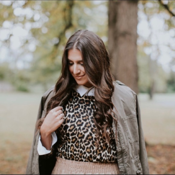 J. Crew Cheetah Leopard Sweater Size Small - Picture 3 of 10